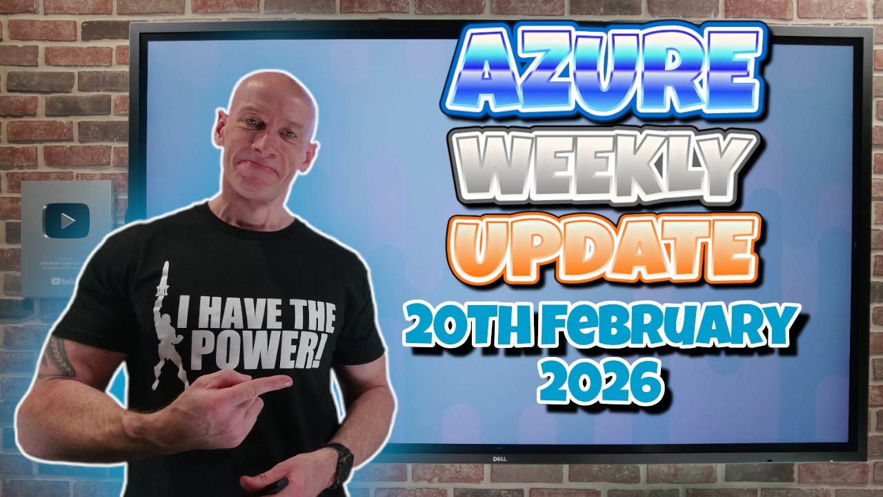 Azure Update 20th February 2026