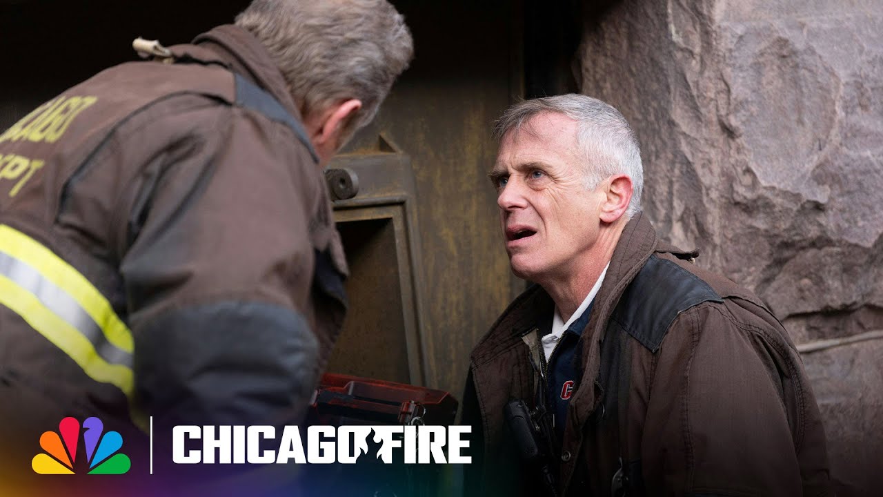 Herrmann and Mouch Lead the Rescue of a Maintenance Worker | Chicago Fire | NBC