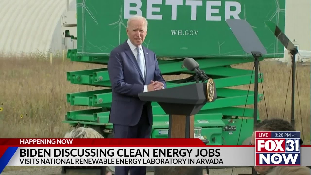 Full speech: President Biden speaks on clean energy jobs in Colorado
