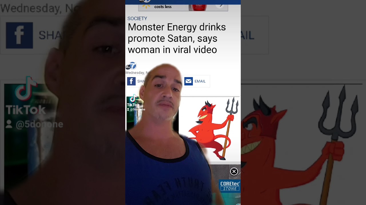 Monster energy drink conspiracy theory