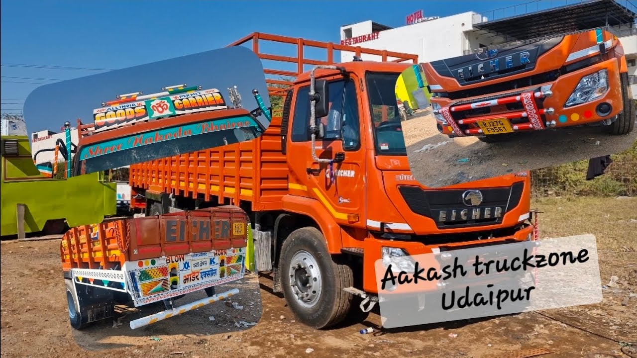 Eicher Truck finalize completed by Aakash truckzone Udaipur. 
