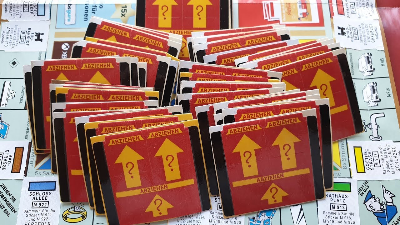 McDonald's Monopoly 50 Sticker | 2019/20  🍔🍟🍦❤ #2