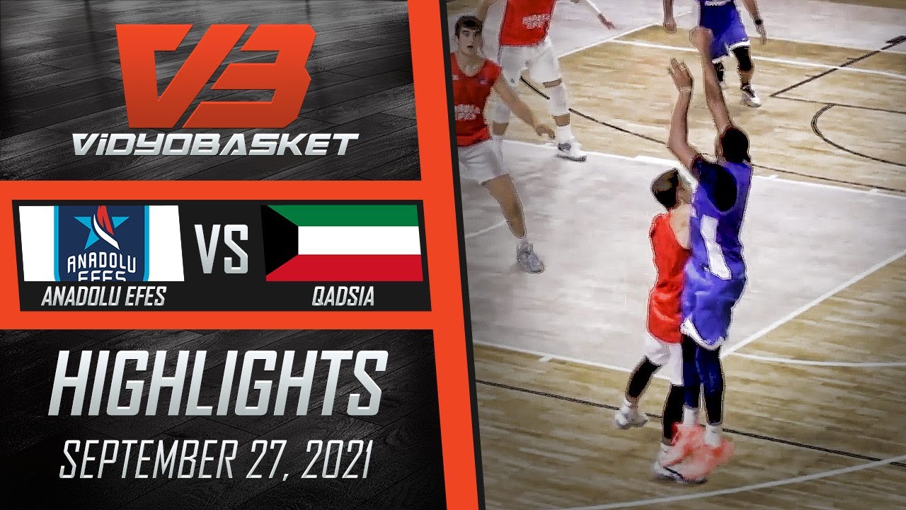 Anadolu Efes - Qadsia | FULL GAME HIGHLIGHTS | 09.27.2021