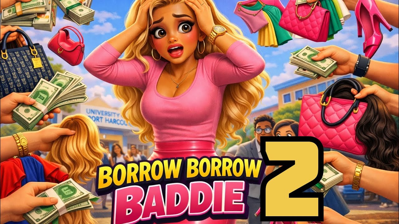 BORROW BORROW BADDIE 2// FULL AI HD AFRICAFLIM MOVIE #aivideo #movie #africanfilms #comedy #filmm