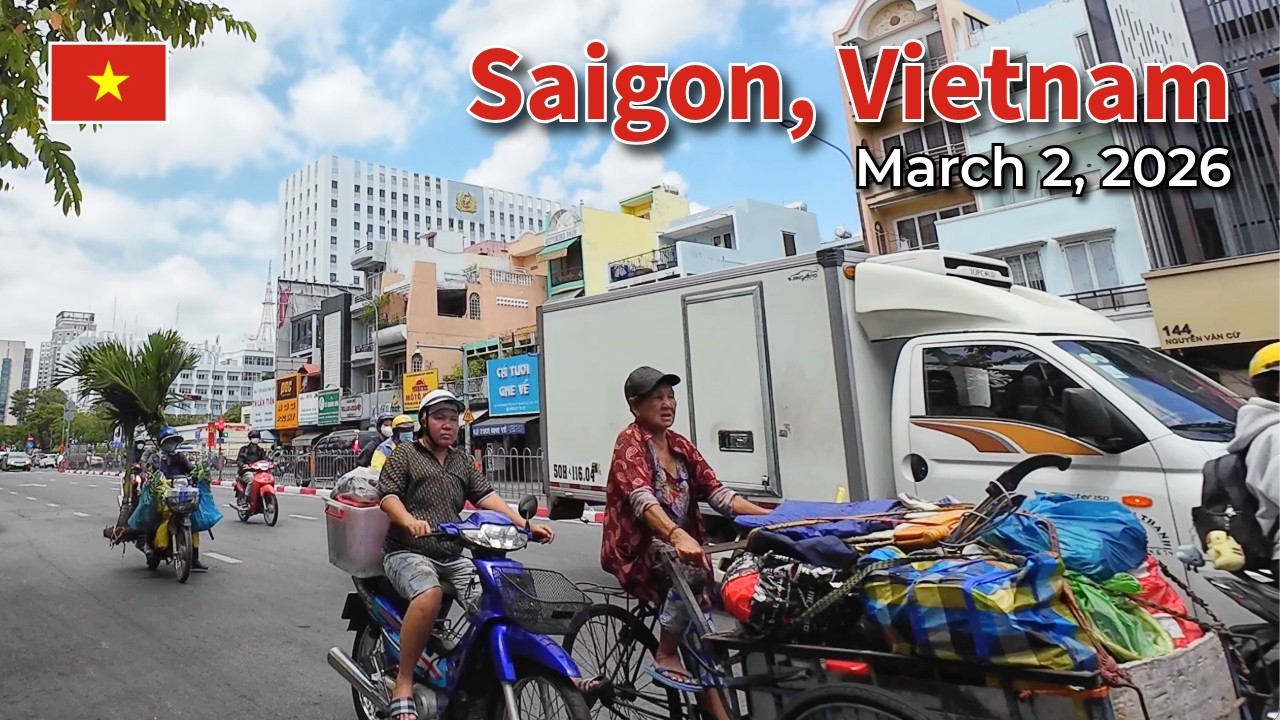 Ho Chi Minh City, Vietnam - March 2, 2026 [4K/50fps] (109 minutes)