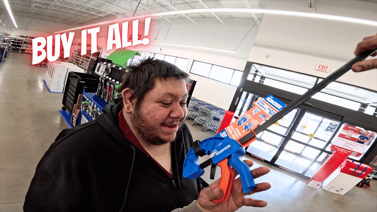 Shopping and shop work!