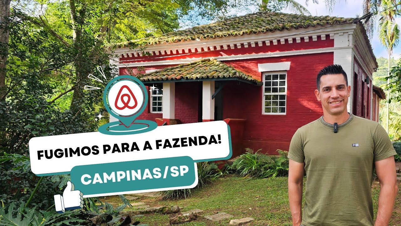 Hospedagem única em Joaquim Egídio! Fazenda das Cabras, Casa do Lago. Disponível no Airbnb!