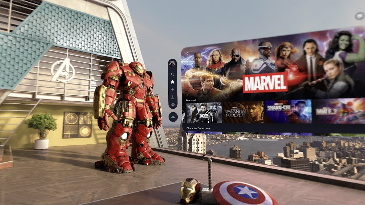 Disney App Environments on Apple Vision Pro