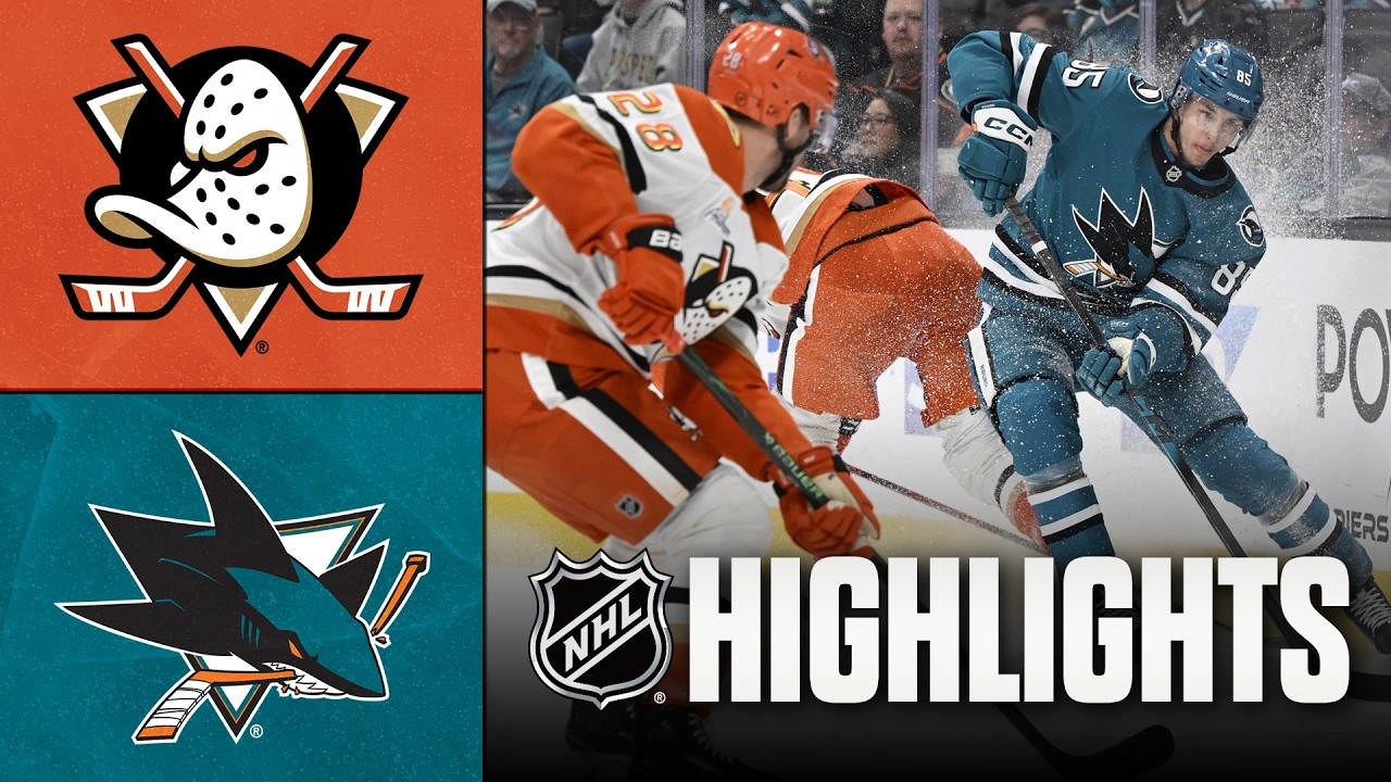 Ducks vs. Sharks | NHL Highlights | April 01, 2026