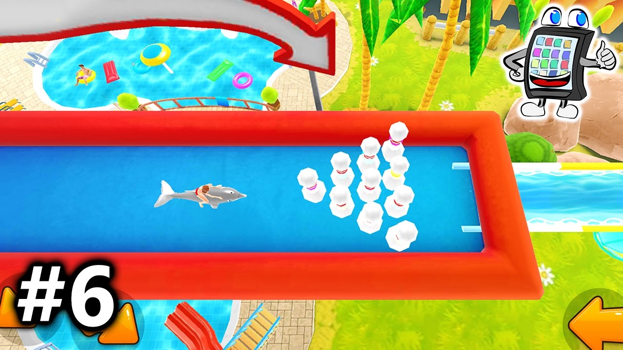 UPHILL RUSH #6 deutsch | BOWLINGBAHN IN WASSERRUTSCHE - Delfin mit Dickschädel!