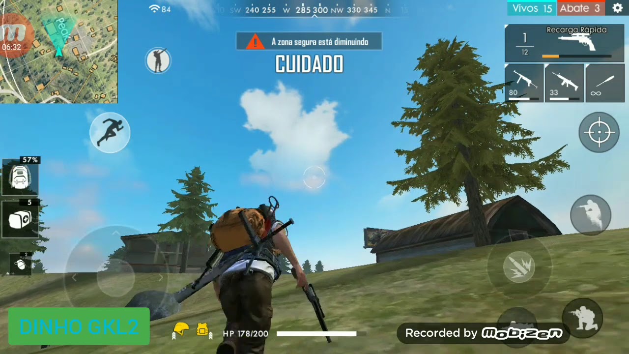 PRIMEIRO V&Iacute;DEO DO CANAL ( DINHO GKL2 )