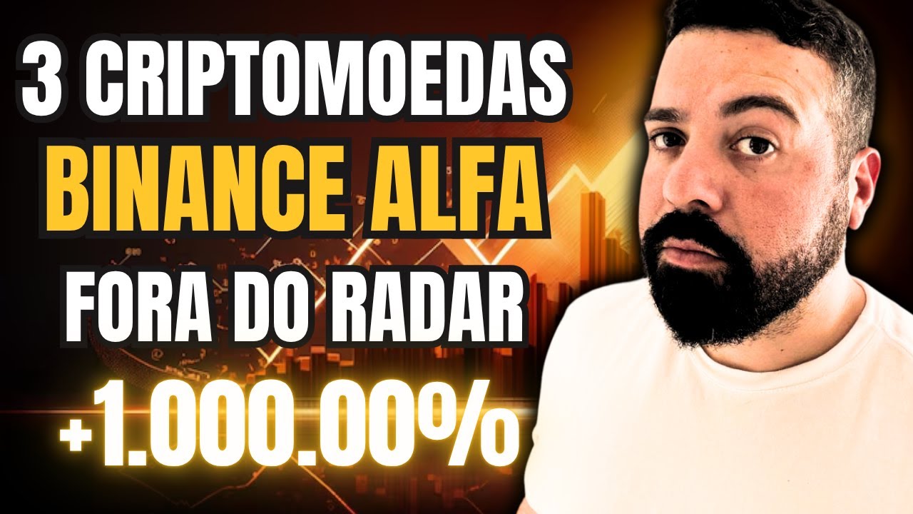 🚀 3 CRIPTOMOEDAS BARATAS DA BINANCE ALFA QUE PODEM DISPARAR AGORA