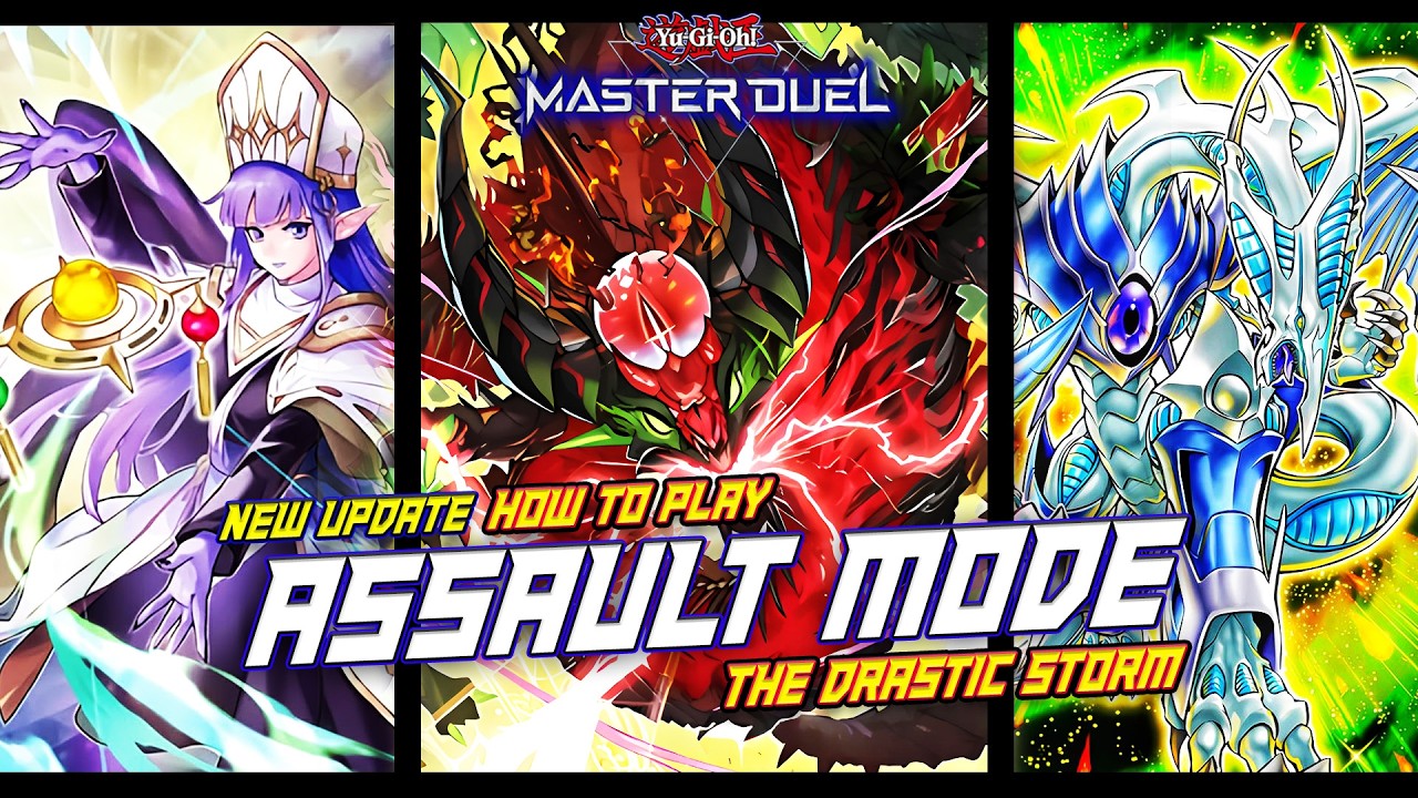 MASTER DUEL - ASSAULT MODE SYNCHRO DECK WITH NEW SUPPORT - COMBO 1 CARD = 3 OMNI NEGATE