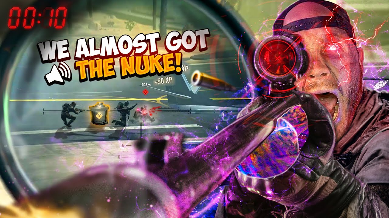 GOING INSANE WITH MY SNIPER TO STOP A TEAM GETTING A NUKE