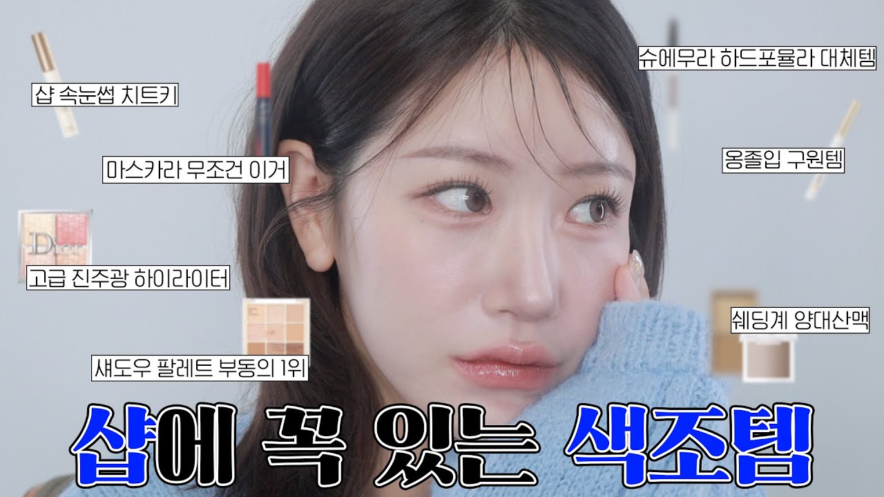 (sub) No 광고❌ 전국 메이크업 샵에 꼭!!! 있는 색조템(휘뚜루마뚜루 팔레트, 쉐딩계의 양대산맥, 옹졸입 구원템)