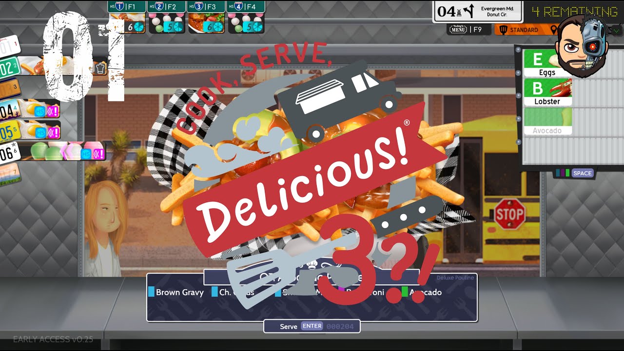PRIMERAS MANKOIMPRESIONES #01 - Cook, Serve, Delicious! 3?! - Gameplay ESPAÑOL