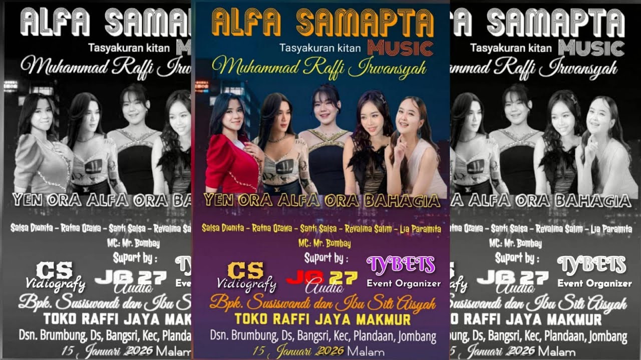 ❤️Live Streaming - ALFA SAMAPTA Musik JATIM✅Tasyakuran Khitan 