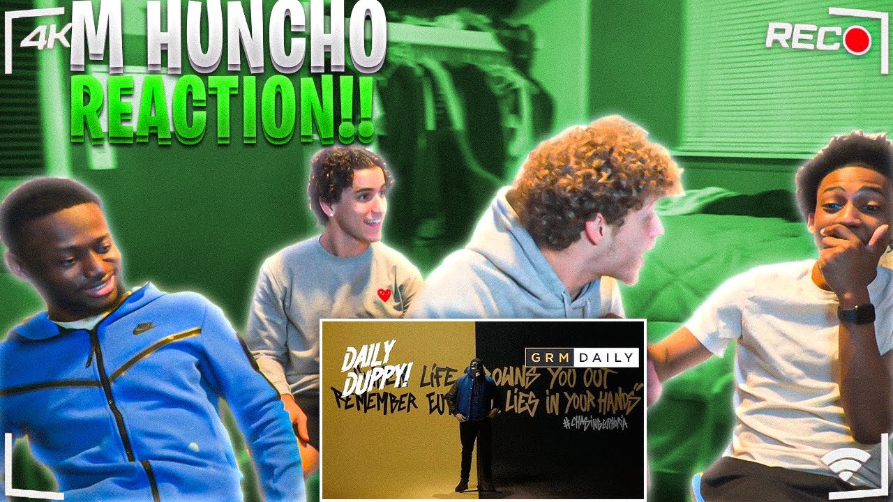 АМЕРИКАНЦЫ РЕАКЦИЮТ НА M HUNCHO - DAILY DUPPY | GRM DAILY!