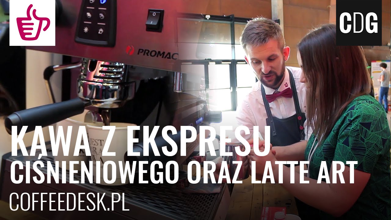 Kawa z ekspresu ciśnieniowego oraz Latte Art. Coffeedesk.pl #BFGdansk2015