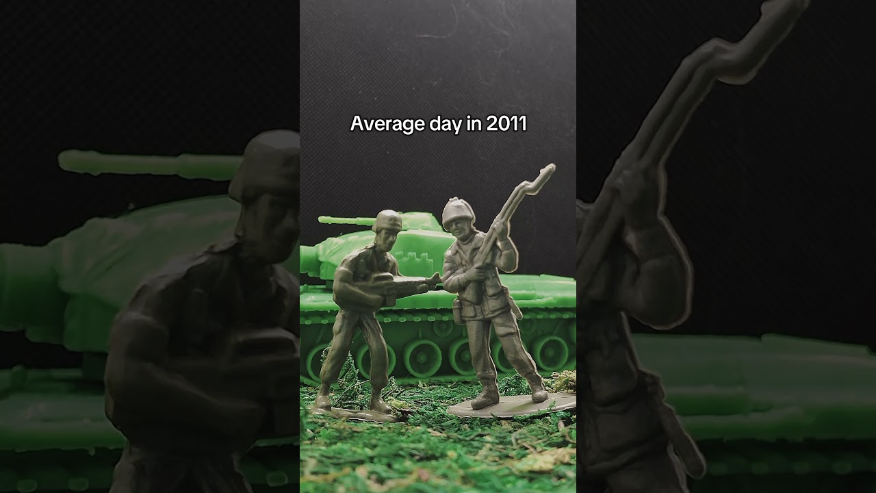 plastic apocalypse era #armymen #armyman #toysoldier #toysoldiers #shorts #short #nostalgia