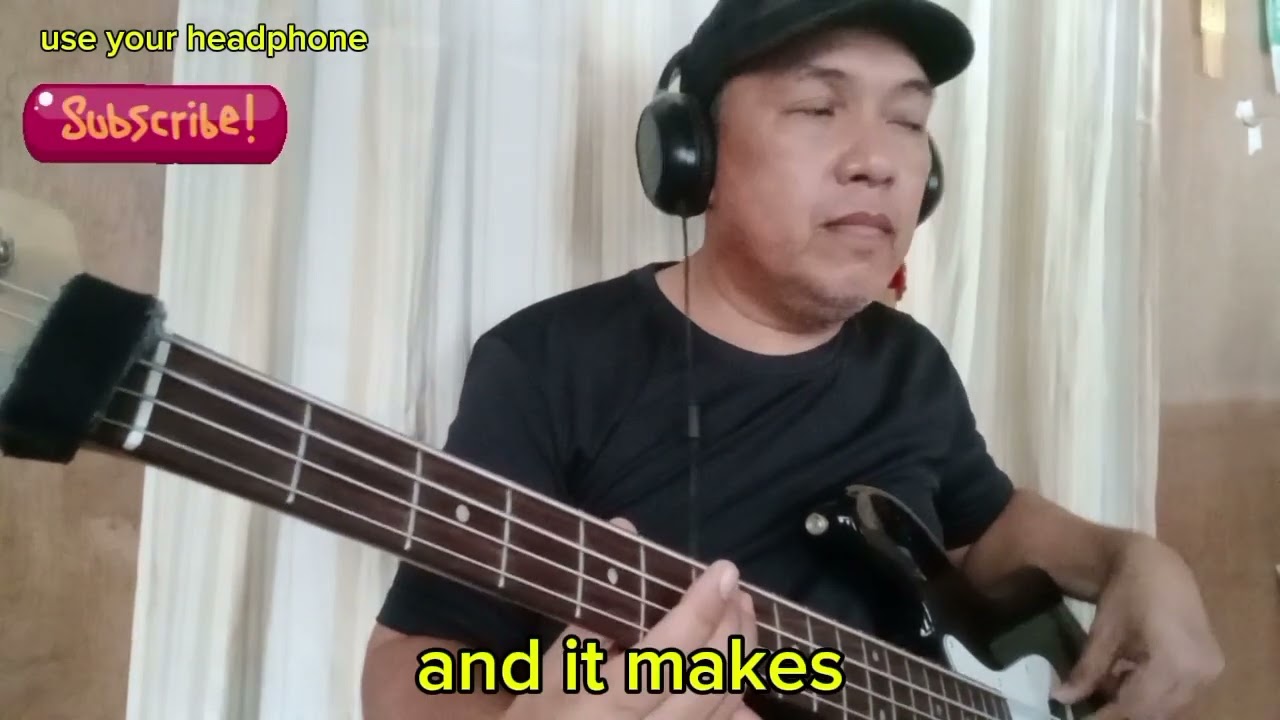 Never Mind/Colors /bass cover with lyrics/sweetnotes version