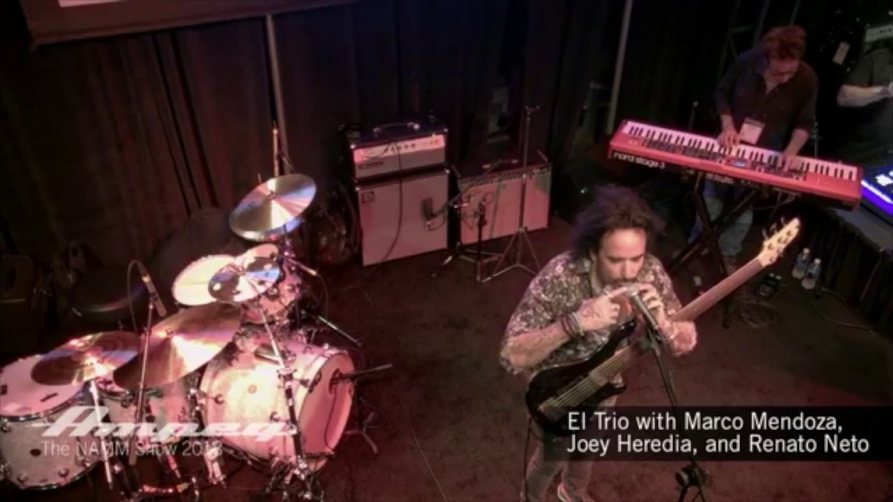 El Trio with Marco Mendoza, Joey Heredia, and Renato Neto Live at NAMM 2018 - Live Stream