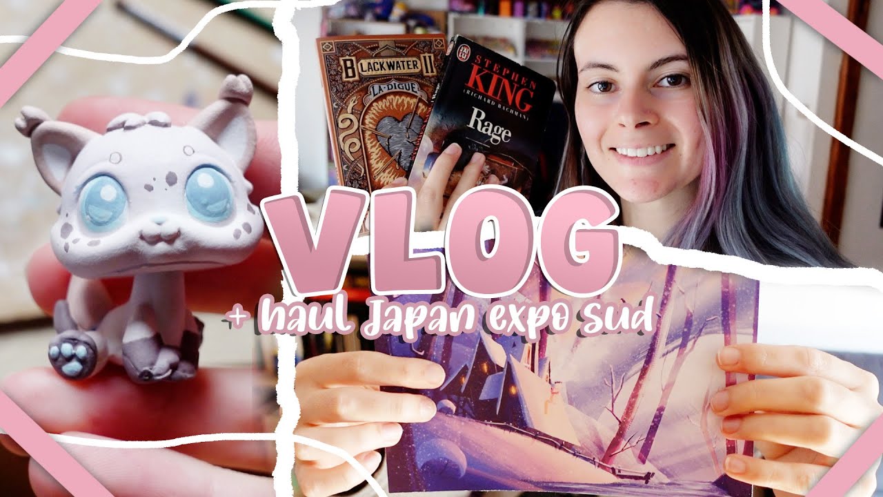 Vlog- Haul Japan Expo Sud + 2 avis lecture ! | #booktube