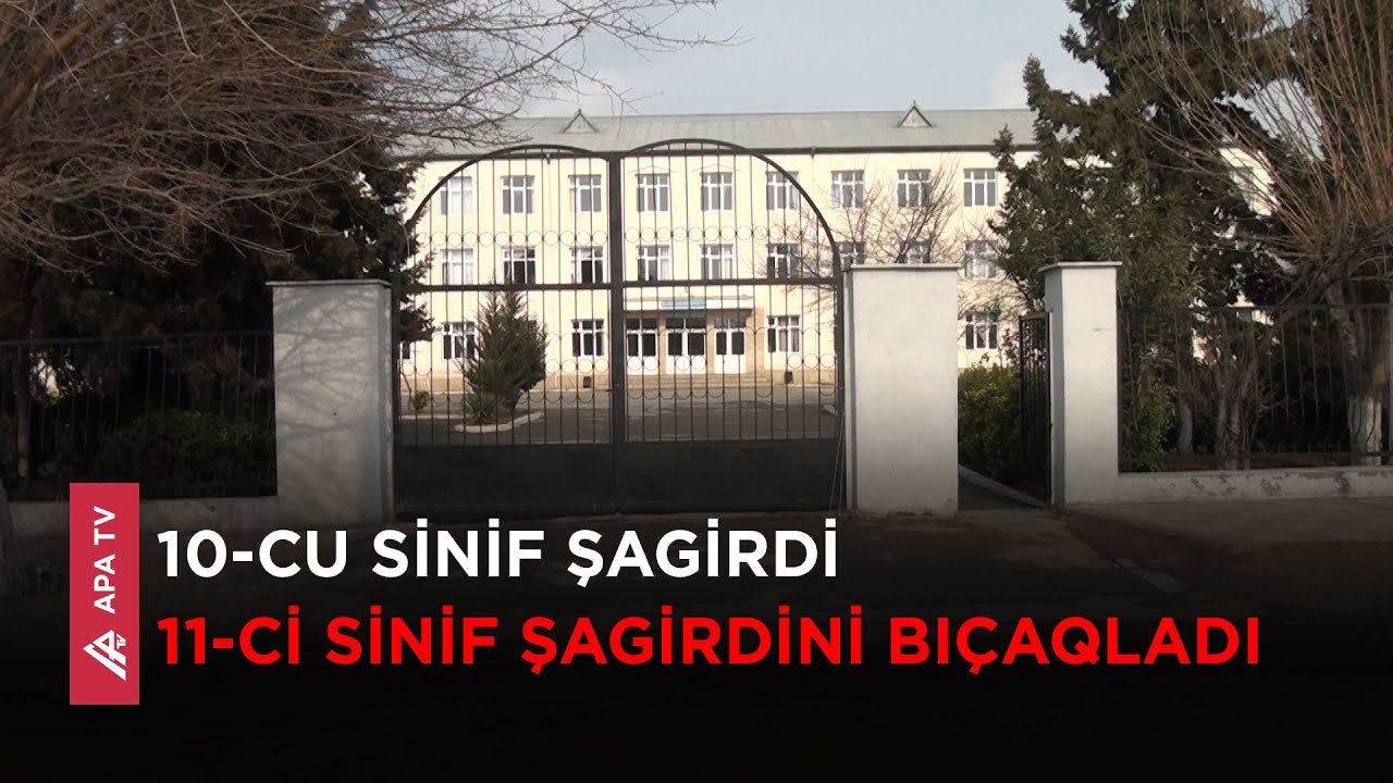 Kürdəmirdə məktəblilər arasında yaranan mübahisənin sonunda qan tökülüb – APA TV