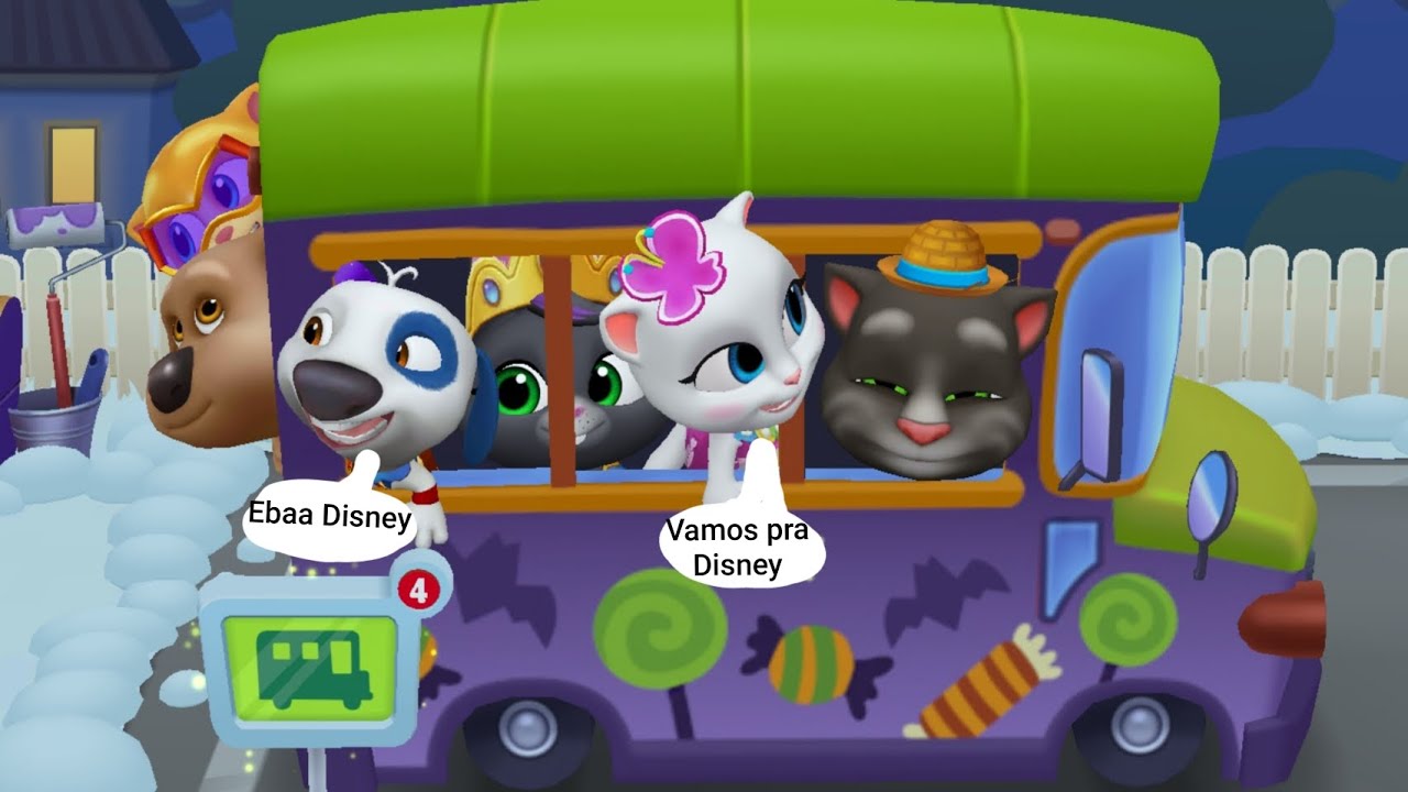 A família do Tom foram pra Disney