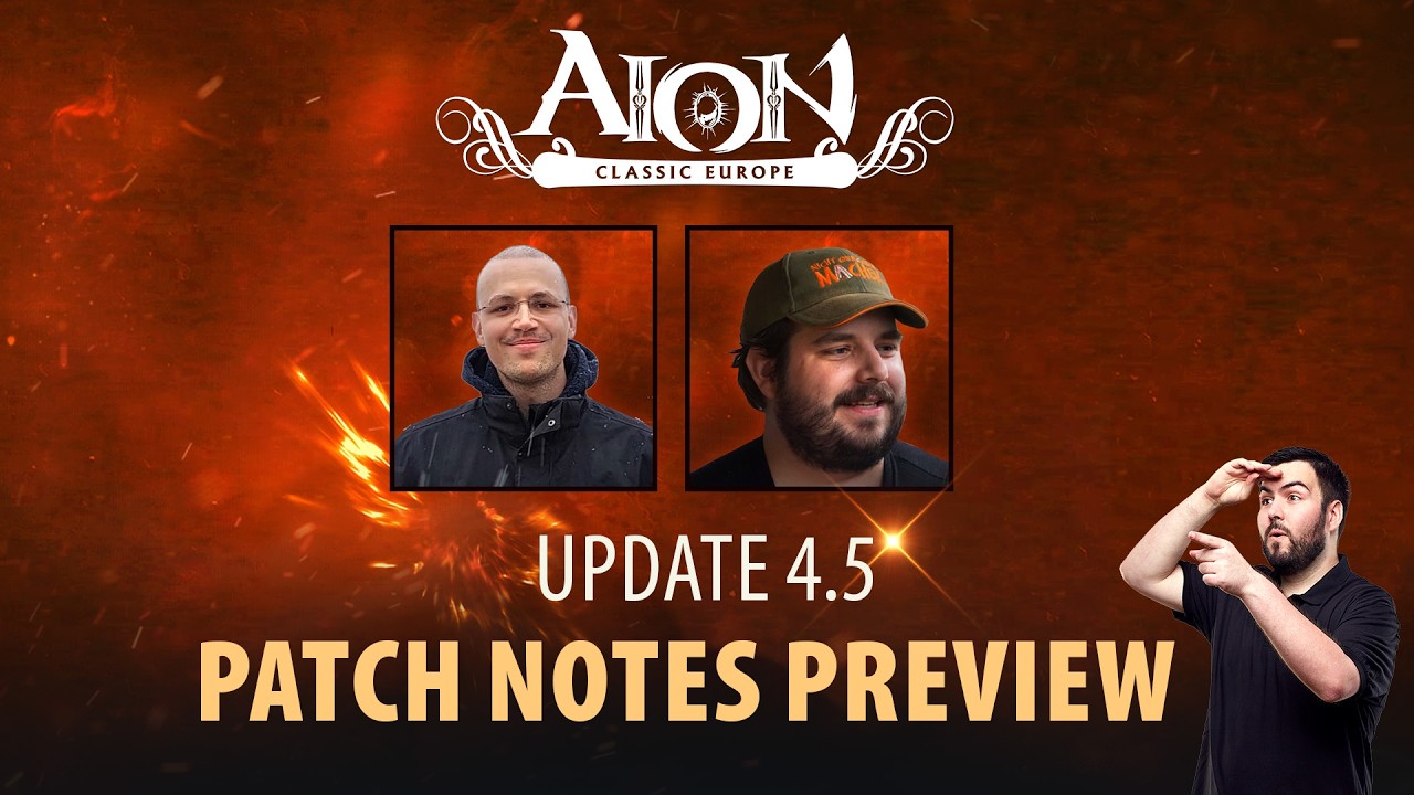 AION CLASSIC 4.5 | Patch Notes Stream with Drestam, Lercer and Winterstorm