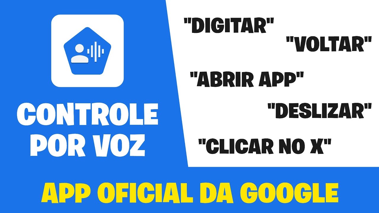 Como controlar o celular por voz - App oficial Google [Voice Access Tutorial]