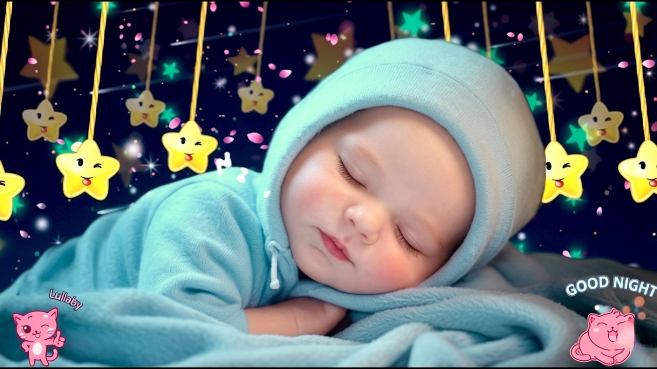 Baby Sleep Music ♫ Sleep Instantly Within 3 Minutes ♫ Overcome Insomnia ♥ Mozart Brahms Lullaby💤 #34