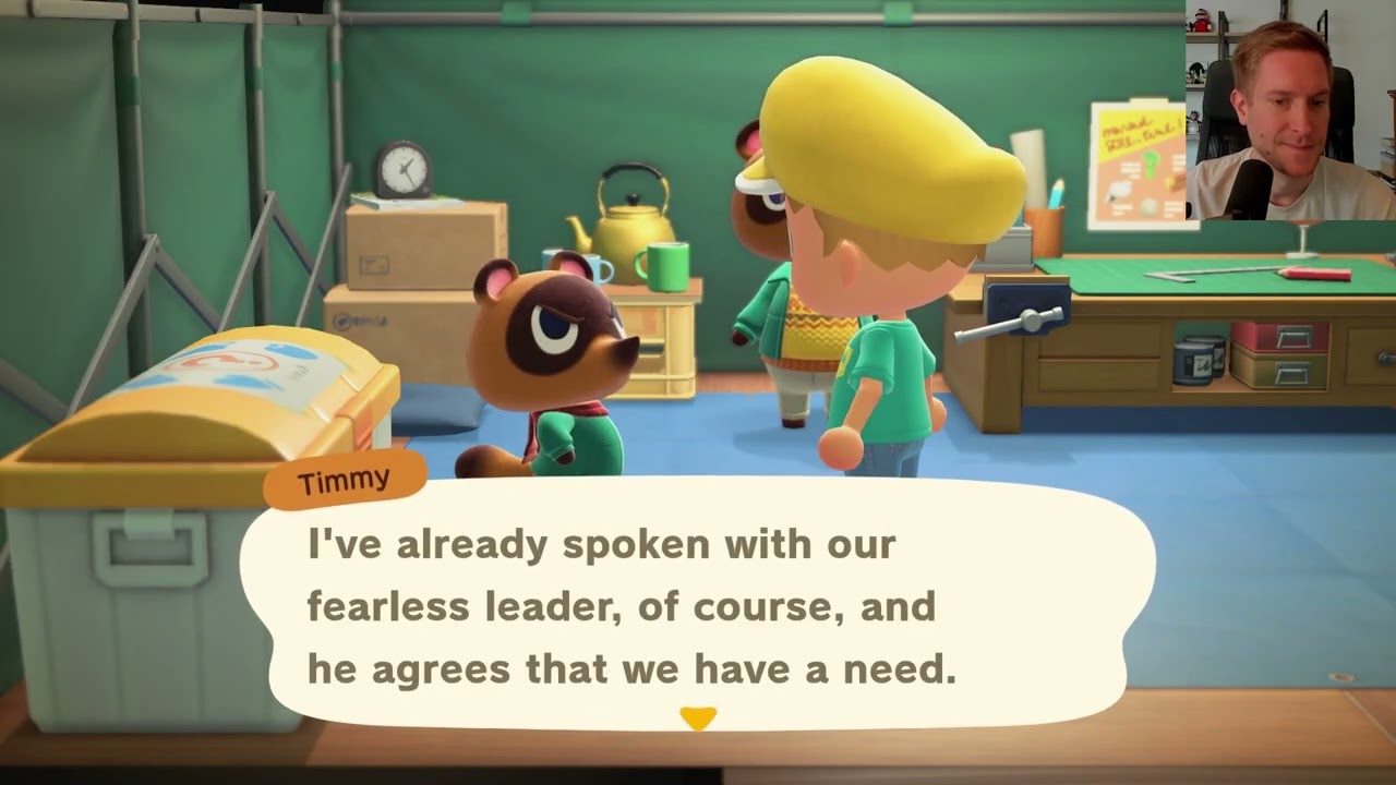 Huber Plays Animal Crossing: New Horizons (Pt. 4) - Quick Check=In