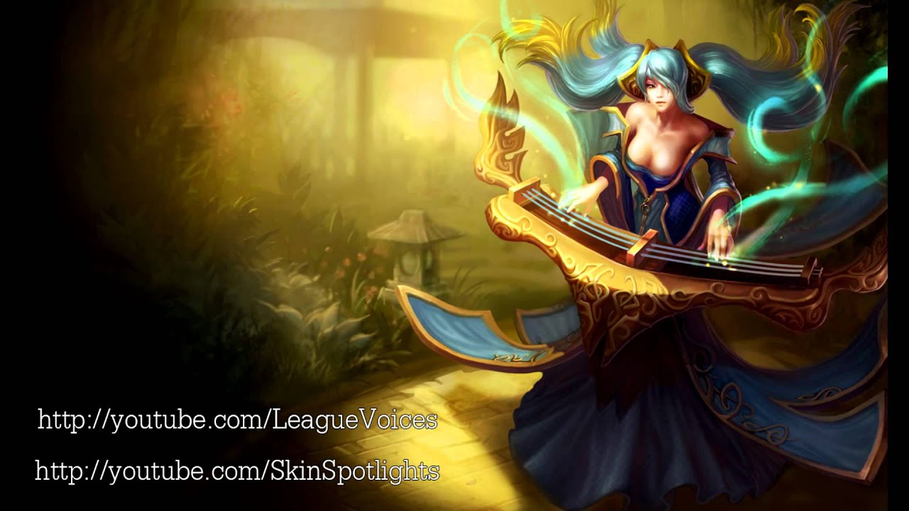 소나 (Sona) Voice - 한국어 (Korean) - League of Legends