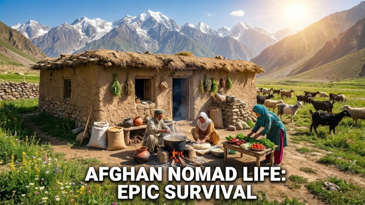 A Day in the Life of Nomads: Survival and Culture in Afghanistan's Peaks