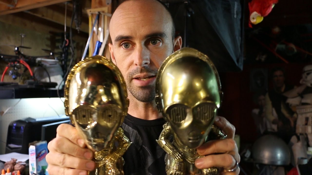 C-3PO Blog Update - Tinting Alclad Chrome