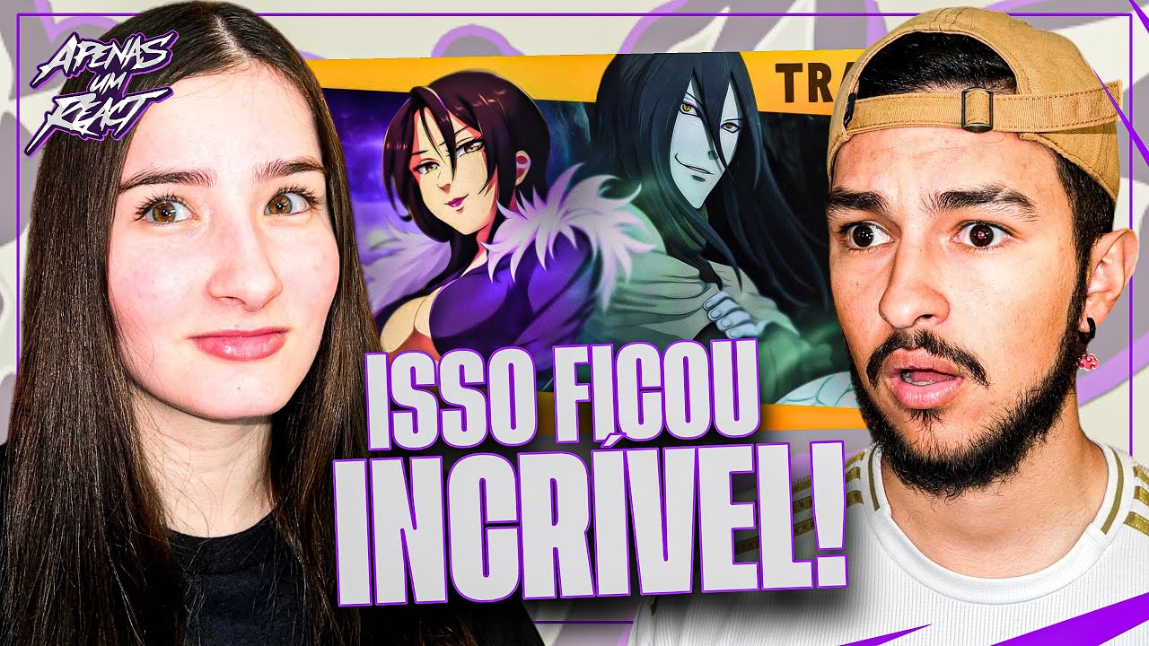 Apenas uma live | Orochimaru e Merlin - Modo gula | Takeru Feat. Felícia Rock (Naruto e Nanatsu)