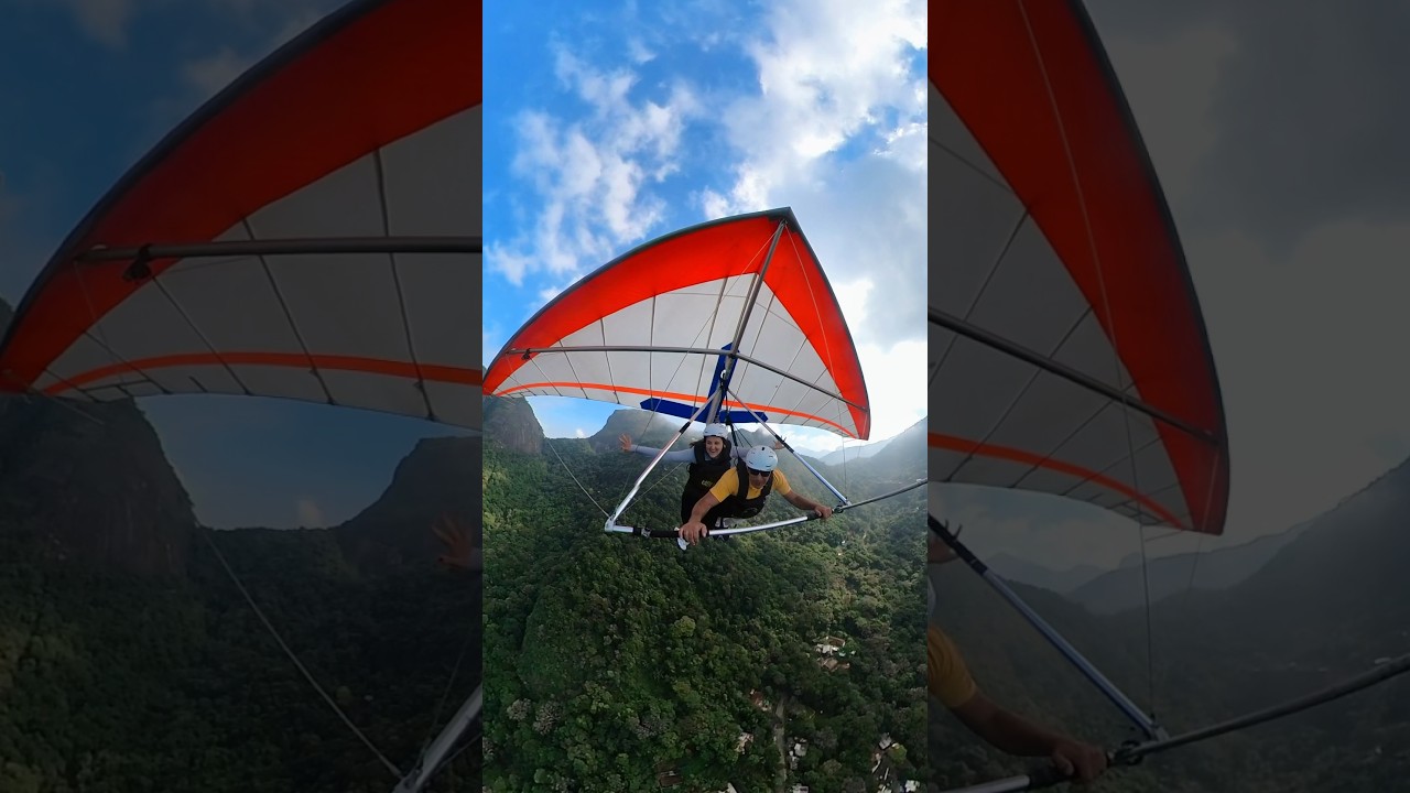 HANG GLIDING IN RIO! #rio #efultimatebreak #thisisultimate #hanggliding #adventure #travel