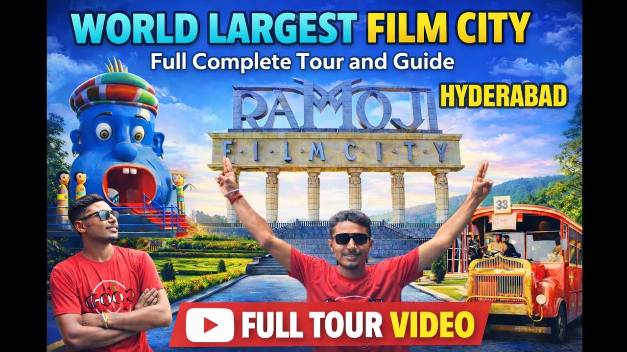 Ramoji Flim City Hyderabad || Full Complete Tour and Guide || World Largest Flim City 