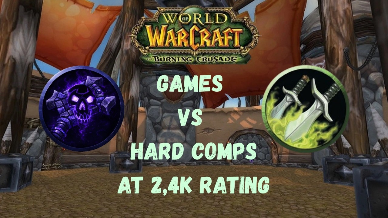 Rogue Shadow Priest 2v2 arenas vs hard to beat comps in the r1 range | TBC Anniversary PvP