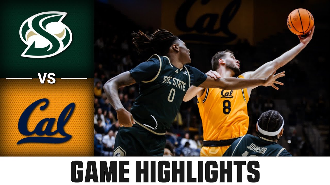 Sacramento State vs Cal Game Highlights | 2025-26 ACC Men's Basketball