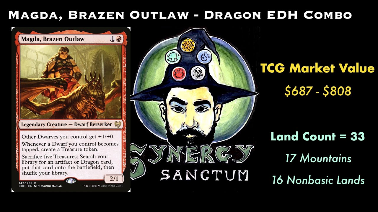Магда, Наглая Разбойница - Комбо Дракона EDH - Deck Tech