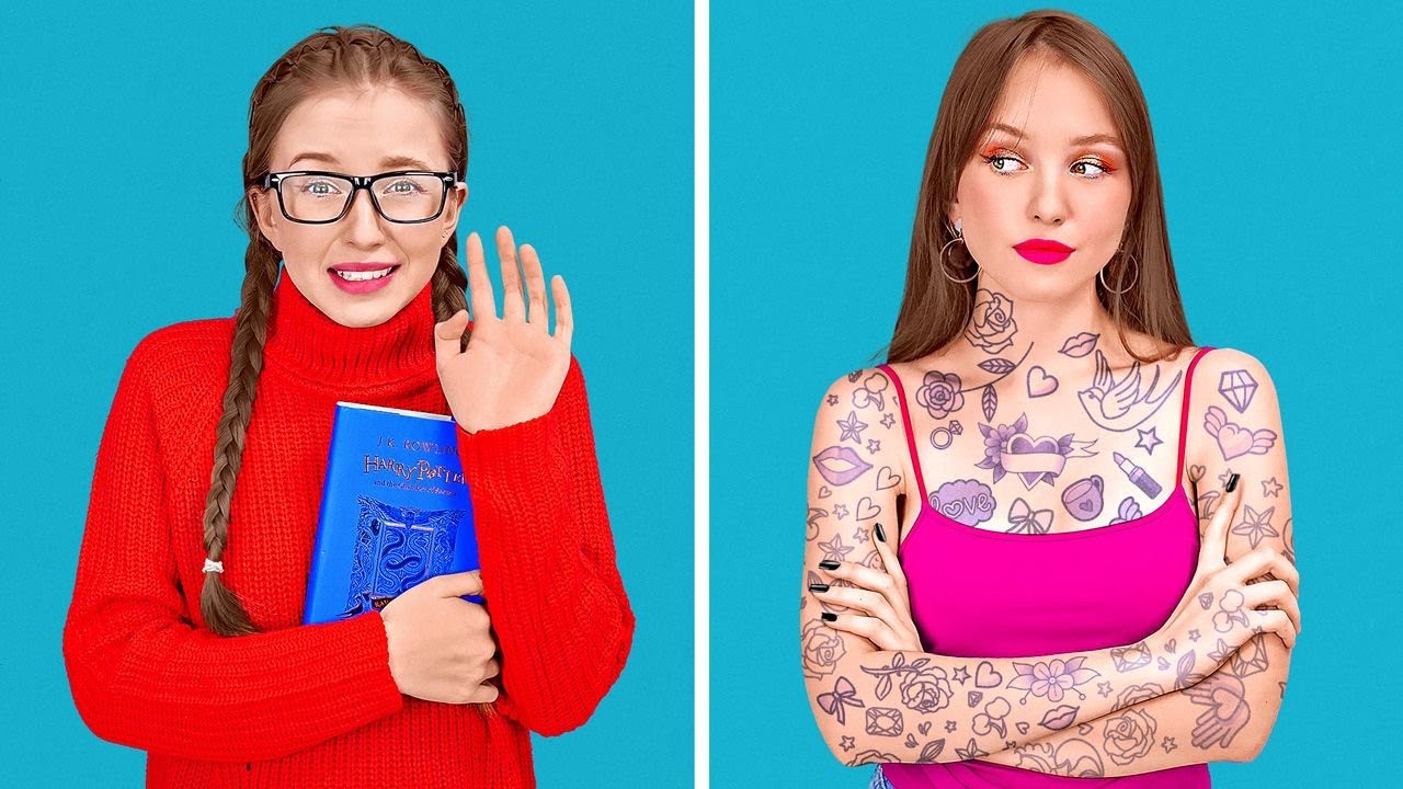 DICAS LEGAIS PARA SE TORNAR POPULAR NA ESCOLA || Truques Épicos do Tik Tok, Testados por 123 GO!
