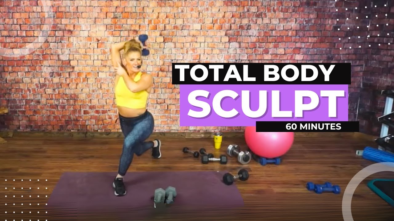 60 Min Total Body Sculpting Workout Video