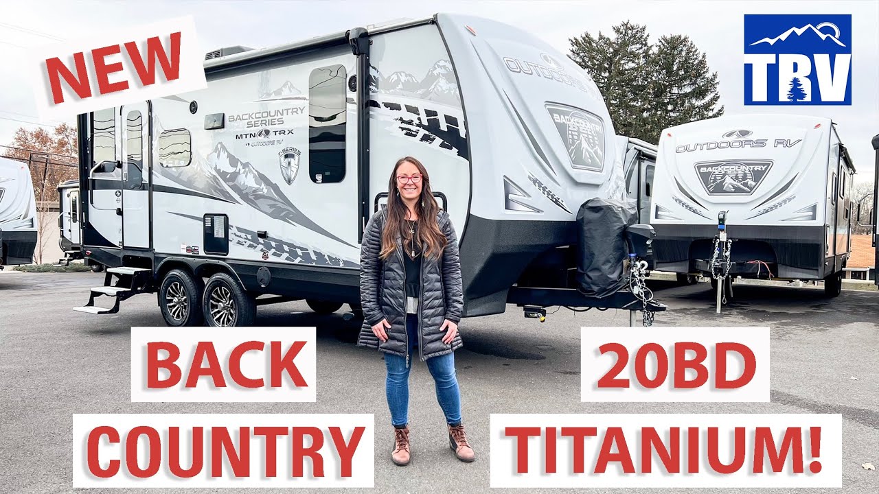 NEW!!! 2024 Back Country 20BD Titanium Series by Outdoors RV! Off Road, Off Grid, 4 Season Trailer!