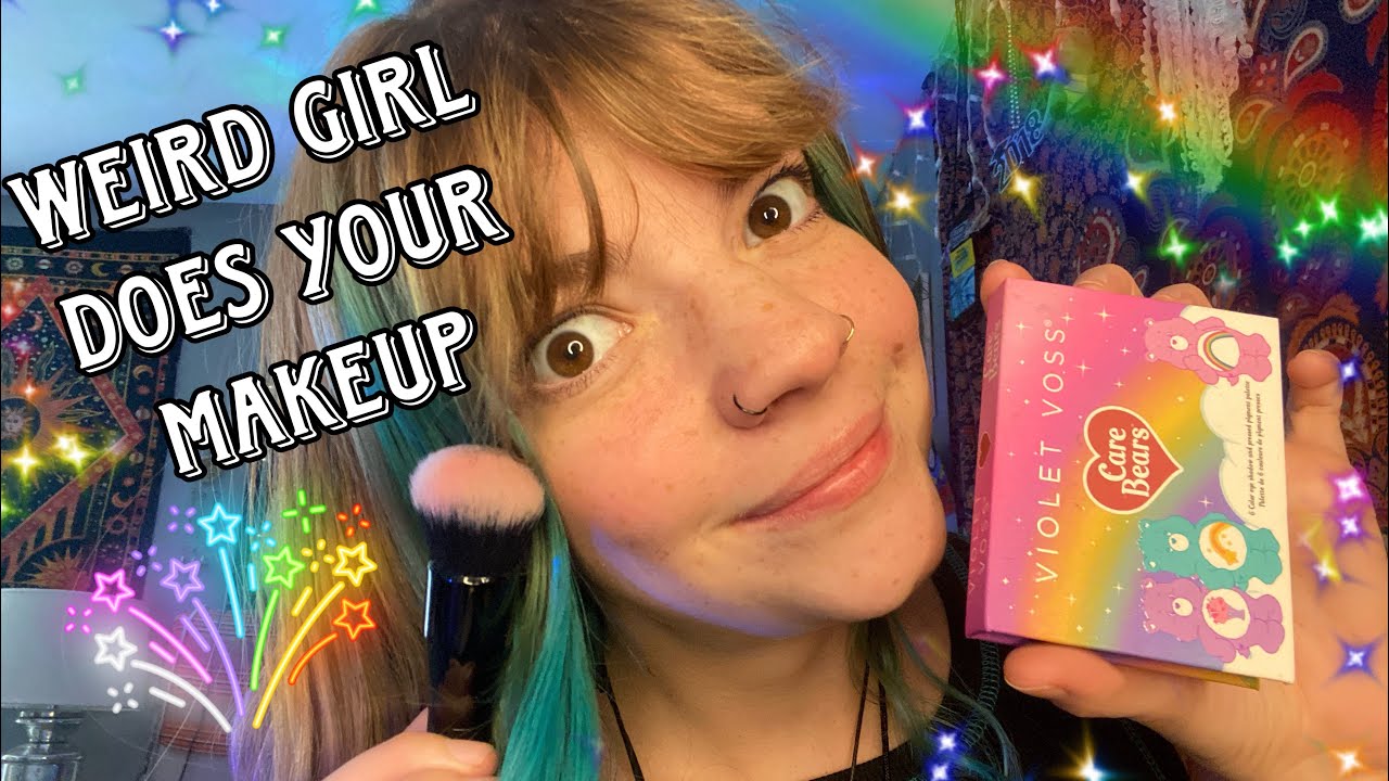 ASMR Annoying Girl who’s Obsessed w You Does Your Makeup in Class #asmr #roleplay