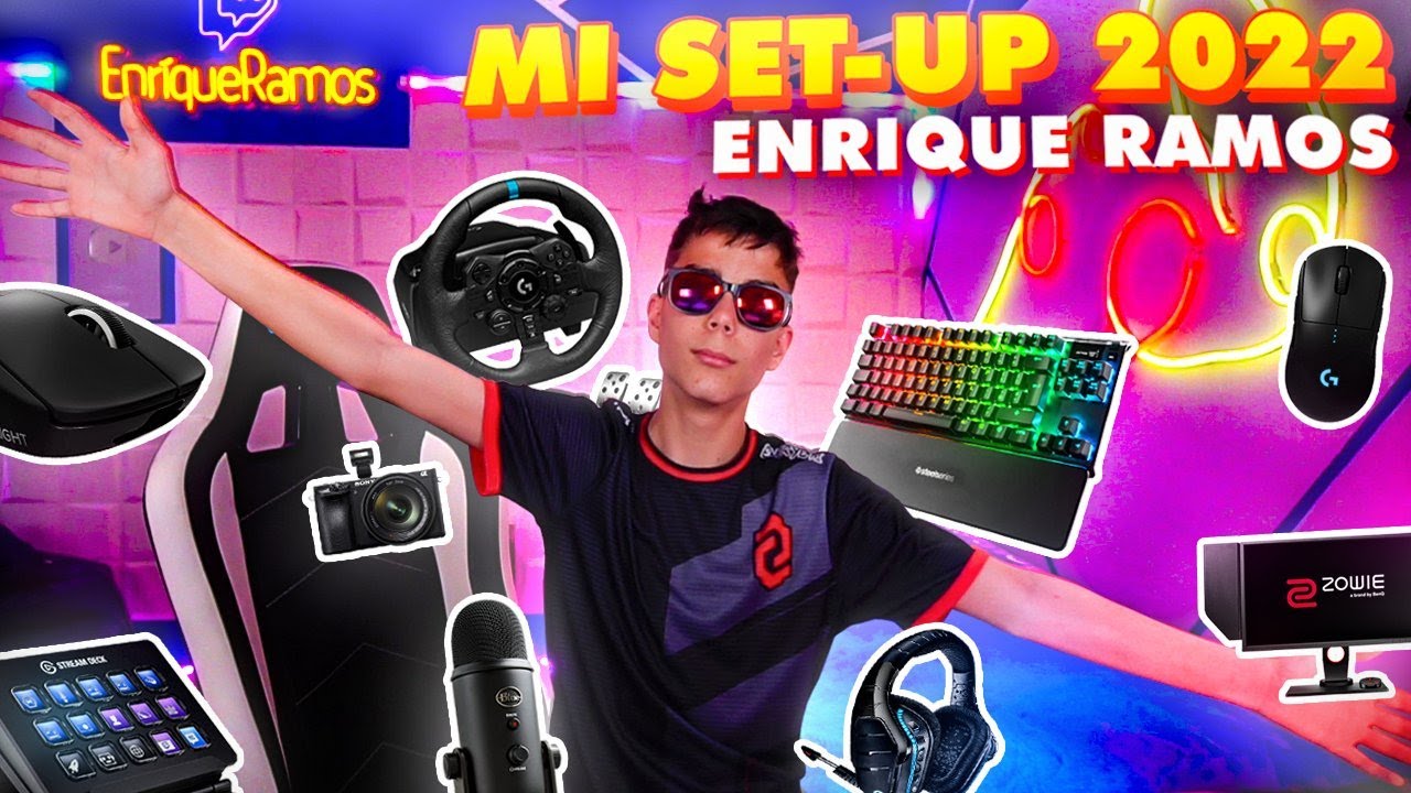 ❤️MI NUEVO SET-UP OFICIAL 2022 ENRIQUE RAMOS❤️