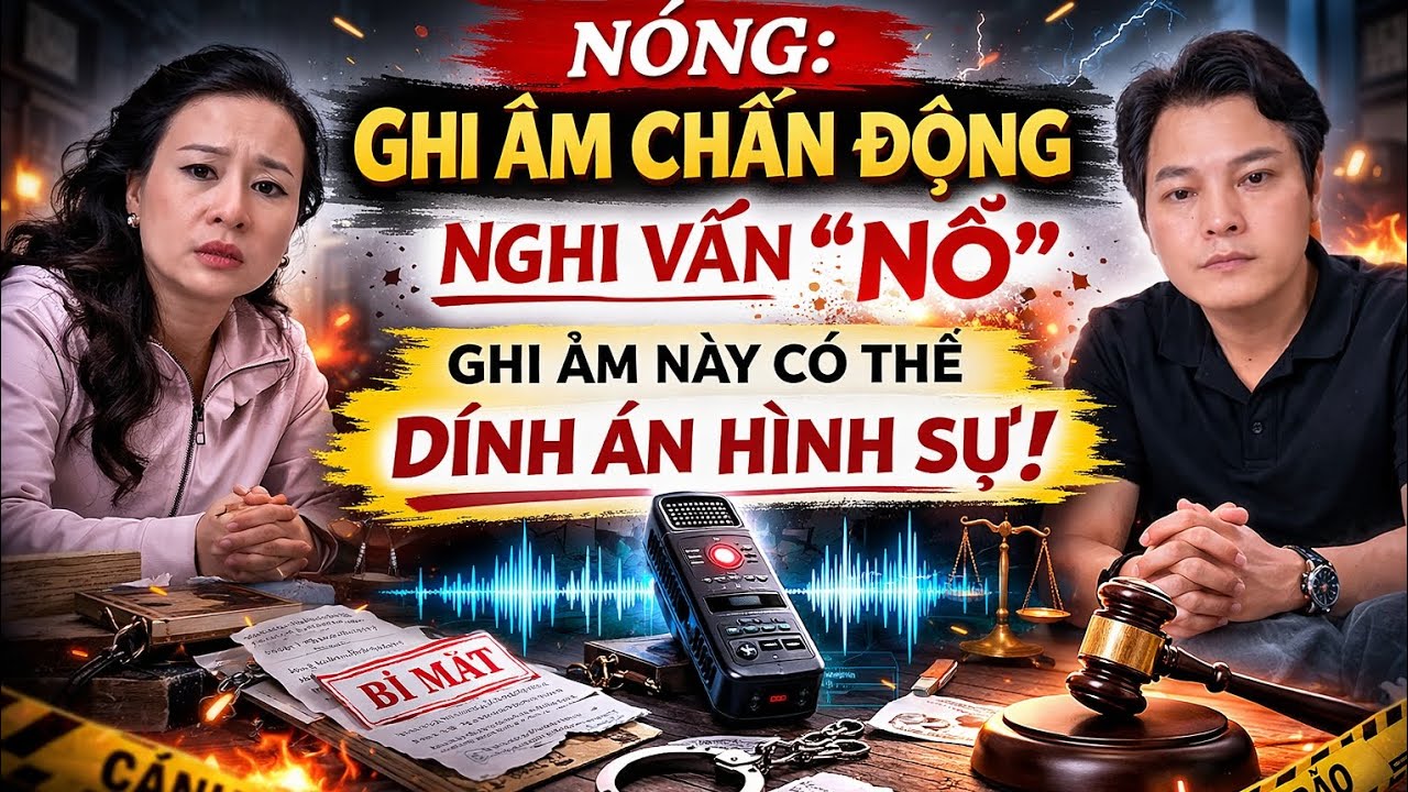 Ghi âm chấn động Ni ma cô, ghi vấn ghi âm này có thể dính Án HS