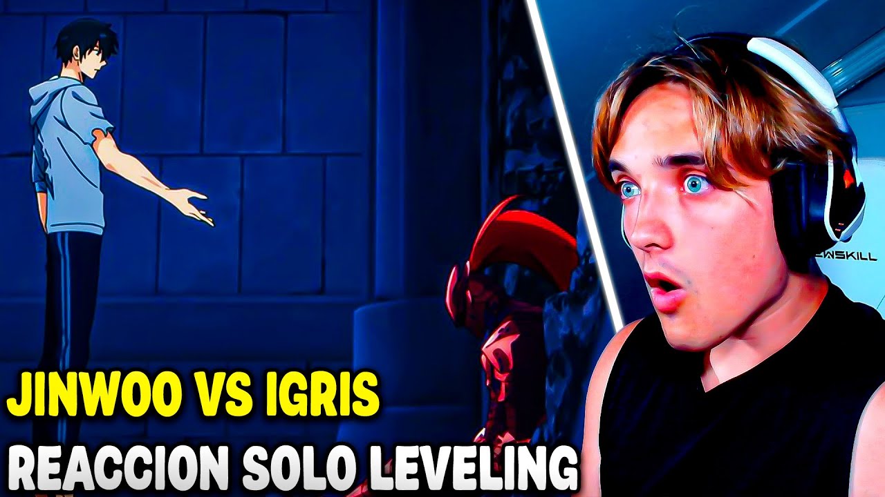 JINWOO VS IGRIS | REACCION A SOLO LEVELING | CAPS 9 - 12