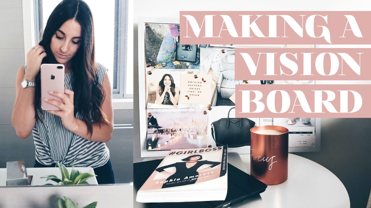 MAKING A VISION BOARD | GETTING MICRODERMABRASION | VLOG